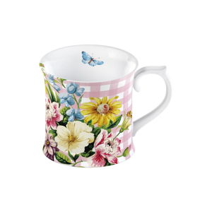 Květovaný porcelánový hrnek Creative Tops English Garden, 350 ml