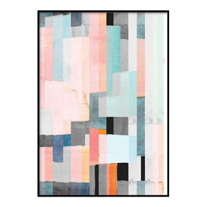 Plakát DecoKing Abstract Panels, 100 x 70 cm
