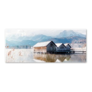 Obraz Styler Glasspik Pastel Lake, 50 x 125 cm