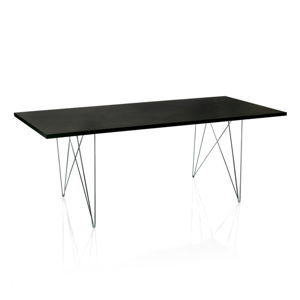 Černý jídelní stůl Magis Bella,délka 200 cm