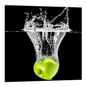 Obraz Styler Glasspik Green Fruits, 20 x 20 cm