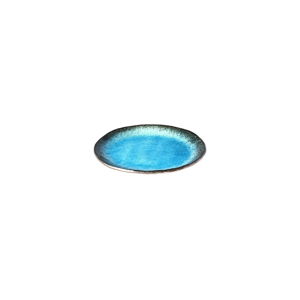 Modrý keramický talíř MIJ Sky, ø 18 cm
