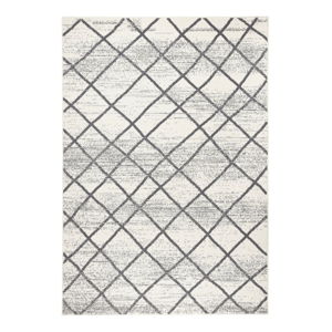 Světle šedý koberec Zala Living Rhombe, 200 x 290 cm