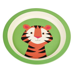 Dětský talíř z bambusu Rex London Teddy the Tiger