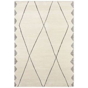 Krémovo-šedý koberec Elle Decor Glow Beaune, 80 x 150 cm