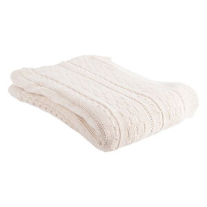 Bavlněná pletená deka 130x170 cm Twisted   – PT LIVING
