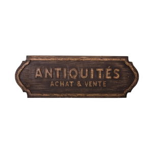 Nástěnná dřevěná cedule Antic Line Antiquités