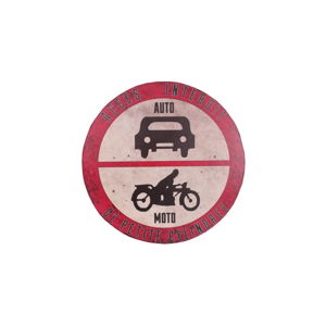 Cedule Antic Line Industrial Auto-Moto Plaque