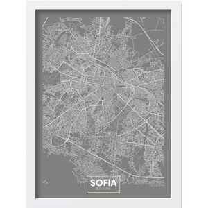 Plakát v rámu 40x55 cm Sofia – Wallity
