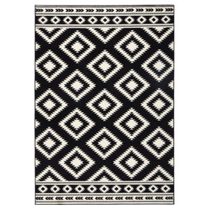 Černý koberec Hanse Home Gloria Ethno, 200 x 290 cm