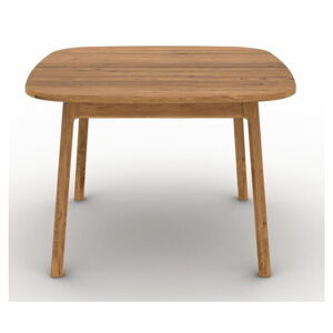 Rozkládací jídelní stůl z dubového dřeva v přírodní barvě 100x180 cm Twig – The Beds