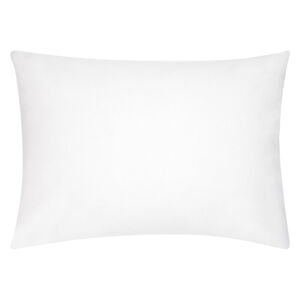 Bílý dekorativní povlak na polštář z bavlněného perkálu Westwing Collection, 50 x 70 cm