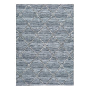 Modrý venkovní koberec Universal Cork, 130 x 190 cm