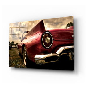 Skleněný obraz Insigne Chevrolet, 110 x 70 cm