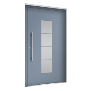 Hliníkové vchodové dveře Premium Line model 5019 Výplň dveří: Vsazená výplň, Rám dveří: PD GENESIS 75