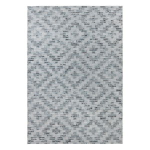 Modro-šedý koberec vhodný do exteriéru Elle Decor Curious Creil, 115 x 170 cm