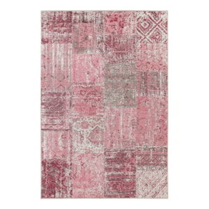 Růžový koberec Elle Decor Pleasure Denain, 120 x 170 cm