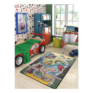 Dětský koberec Race, 100 x 150 cm