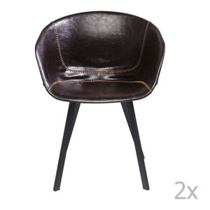 Sada 2 jídelních židlí Kare Design Lounge