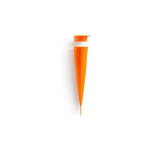 Oranžová silikonová forma na nanuky Lékué Pop