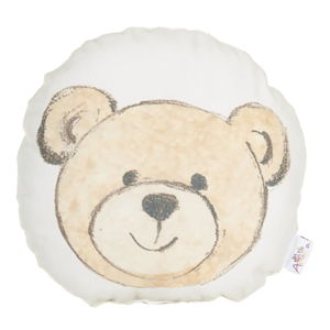 Dětský polštářek s příměsí bavlny Apolena Pillow Toy Bearie, 23 x 23 cm