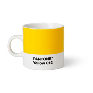 Světle žlutý hrnek Pantone Espresso, 120 ml