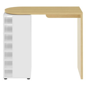 Barový stůl s deskou v dubovém dekoru 110x50 cm Roll - TemaHome