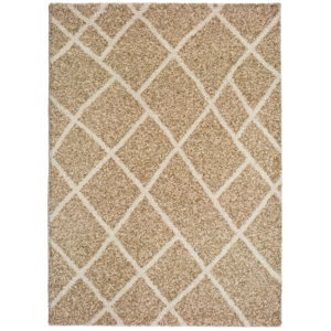 Béžový koberec Universal Kasbah Dice, 80 x 150 cm