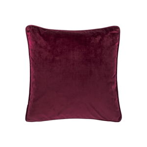 Tmavě fialový polštář Tiseco Home Studio Velvety, 45 x 45 cm