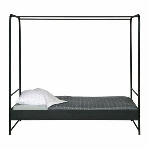 Černá jednolůžková postel vtwonen Bunk, 120 x 200 cm