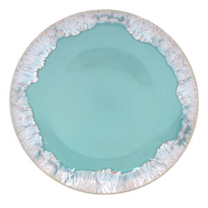 Modro-tyrkysový talíř z kameniny ø 27 cm Taormina – Casafina