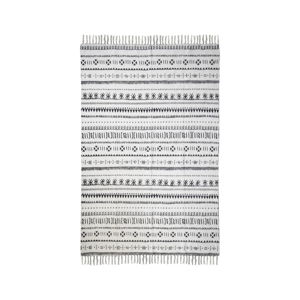 Černobílý bavlněný koberec HSM collection Colorful Living Manio, 120 x 180 cm