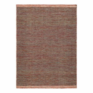 Červený vlněný koberec Universal Kiran Liso, 120 x 170 cm