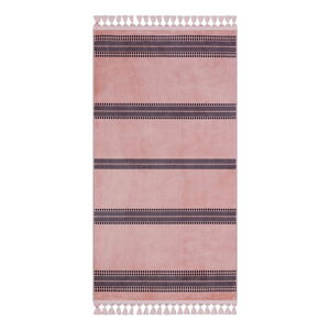 Růžový pratelný koberec 160x100 cm - Vitaus