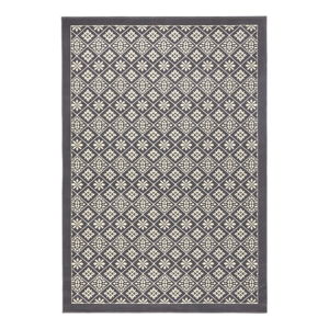 Šedobílý koberec Hanse Home Gloria Tile, 200 x 290 cm