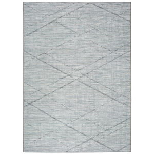 Modrošedý venkovní koberec Universal Weave Cassita, 130 x 190 cm