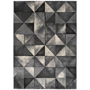 Šedý koberec Universal Delta Triangle, 115 x 160 cm