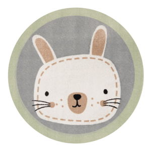 Dětský koberec Zala Living Rabbit, ⌀ 100 cm