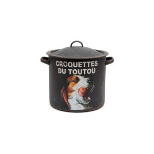 Železná dóza Antic Line Croquettes Du Toutou, ⌀ 23 cm
