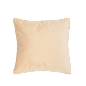 Pískově hnědý polštář Tiseco Home Studio Velvety, 45 x 45 cm