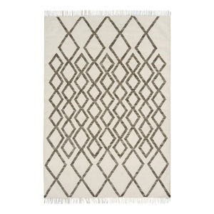 Béžovo-šedý koberec Asiatic Carpets Hackney Diamond, 160 x 230 cm