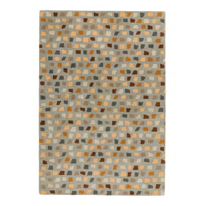 Koberec Asiatic Carpets Pixel Grey Multi, 120 x 170 cm