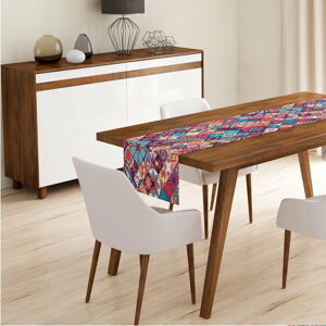 Běhoun na stůl Minimalist Cushion Covers Colorful Mandala, 45 x 140 cm