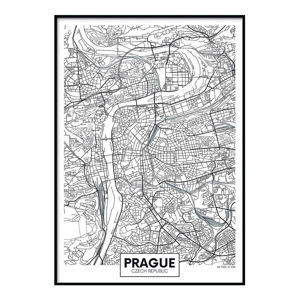 Plakát DecoKing Map Prague, 70 x 50 cm