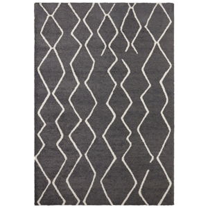 Tmavě šedý koberec Elle Decor Glow Vienne, 120 x 170 cm