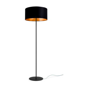 Černozlatá stojací lampa Sotto Luce Mika, ⌀ 40 cm