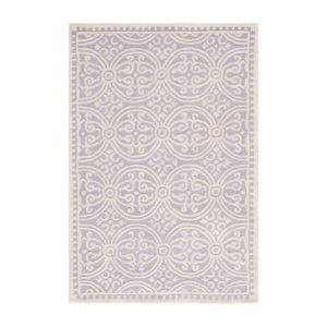 Vlněný koberec Safavieh Marina Light Purple, 243 x 152 cm