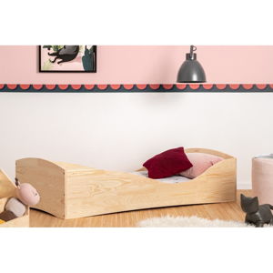 Dětská postel z borovicového dřeva Adeko Pepe Elk, 90 x 190 cm