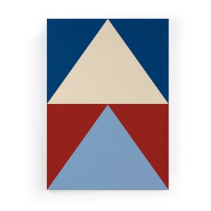 Obraz na plátně Really Nice Things Colorful Triangles, 50 x 70 cm