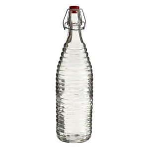 Skleněná lahev Premier Housewares Clip, výška 32 cm